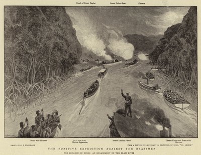 The Punitive Expedition against the Brassmen by Charles J. Staniland